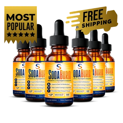 SodaBurn 6 bottle package